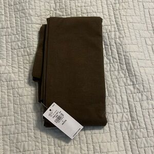 Women’s Old Navy High Waisted Crop Brown Leggings NWT Petite Size Large